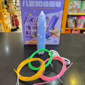 قلم جادویی سه بعدی شارژی  رنگ آبی 1765