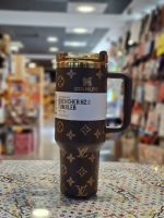 تراول ماگ استنلی(تامبلر) طرح لویی ویتون شکلاتی 6665