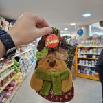 جوراب سال نو طرح گوزن با شال گردن