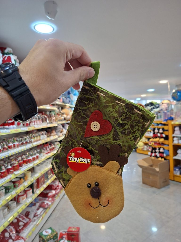 جوراب سال نو طرح گوزن