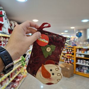 جوراب سال نو طرح آدم برفی