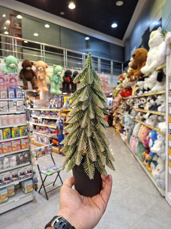 درختچه سال نو با گلدان 34سانت کد 1079 - Image 1