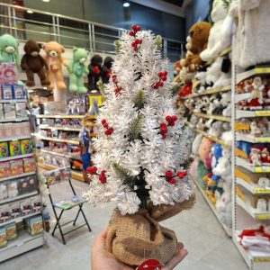 درختچه سال نو برفی 34سانت کد 1068