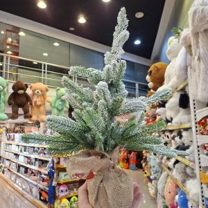 درختچه سال نو برفی 45سانت کد 1480