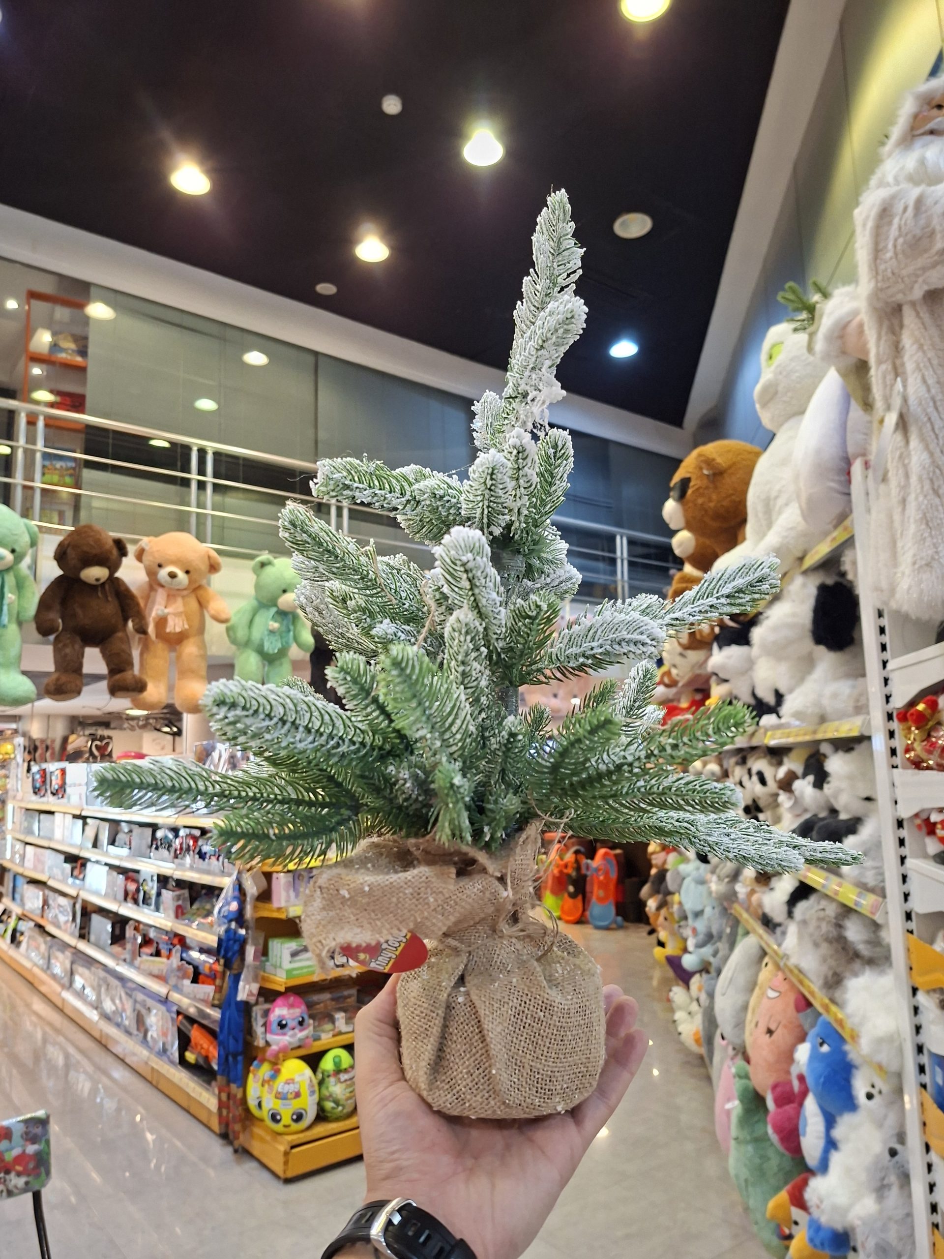 20251125_112846 درختچه سال نو برفی 45سانت کد 1480 - Image 1