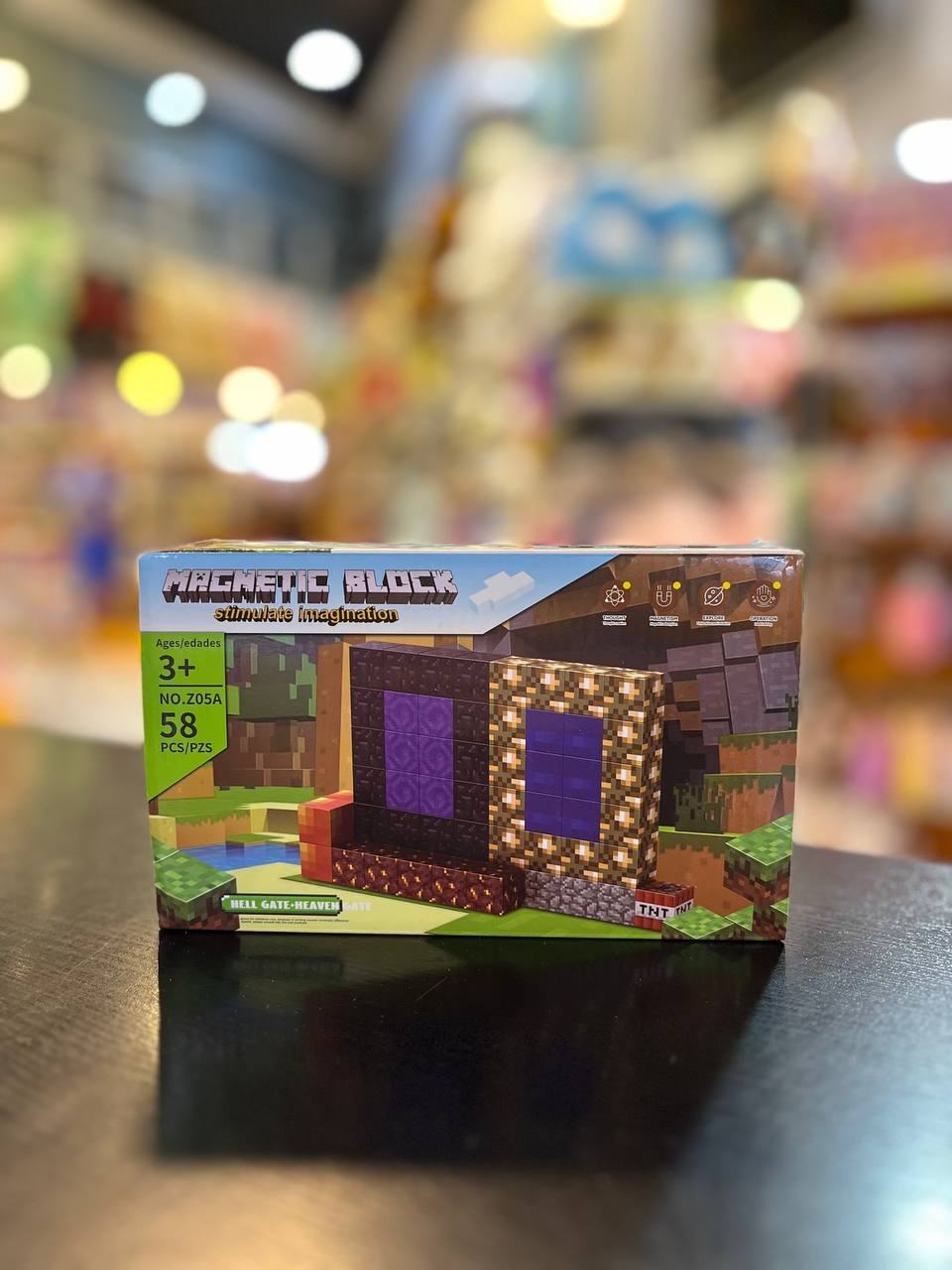 photo_2025-11-06_10-17-07 بلوک مگنتی ماینکرافت 58 قطعه z05a - تصویر 1