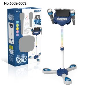 میکروفون بلوتوثی موزیکال چراغدار 6002/6003