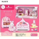 ست خرگوشی با وسایل سیلوانیا6618