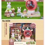 ست خرگوشی با وسایل سیلوانیا6658