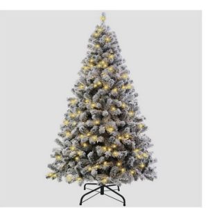 درخت کاج تزیینی تمام برف 150 سانت 2603