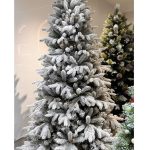 درخت کاج تزیینی تمام برف 180 سانت 4081