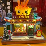 چراغ خواب دکوری طرح سیب زمینی فروشی 4486