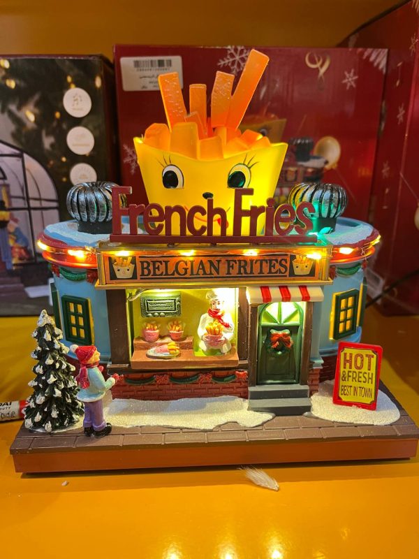 چراغ خواب دکوری طرح سیب زمینی فروشی 4486 - Image 1