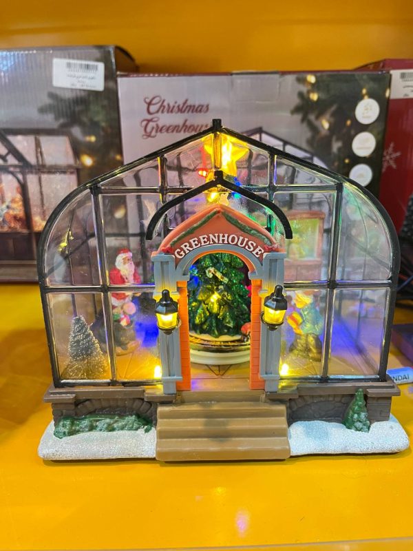 چراغ خواب دکوری طرح گلخانه 4102 - Image 1