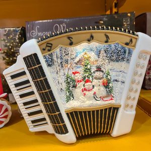 چراغ خواب دکوری طرح آکاردئون سفید 1002