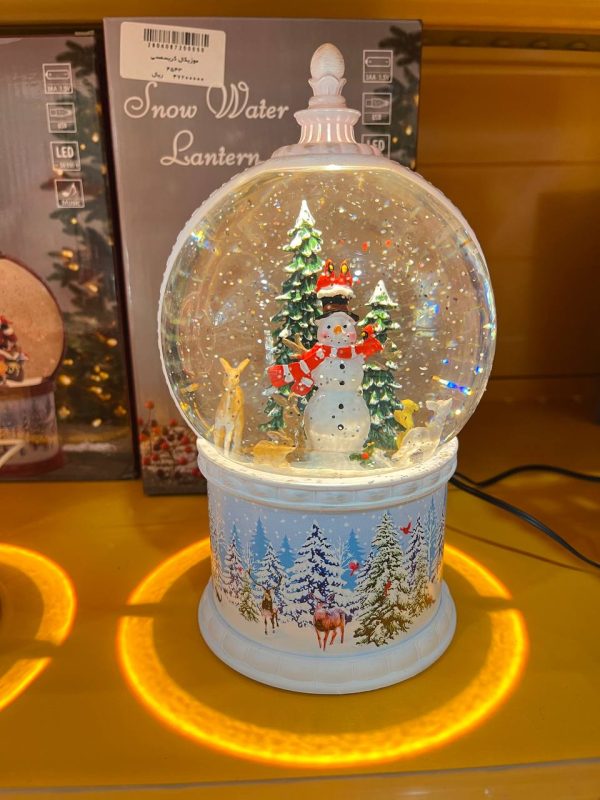 چراغ خواب دکوری طرح گوی گرد 4543 - Image 1