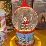 چراغ خواب دکوری طرح گوی گرد قرمز 4542