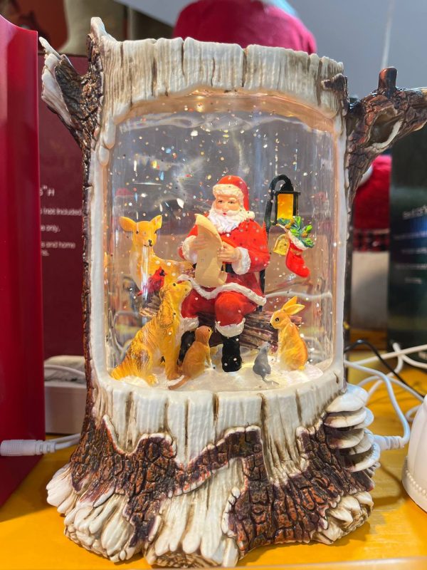 چراغ خواب دکوری طرح تنه درخت 1006 - Image 1