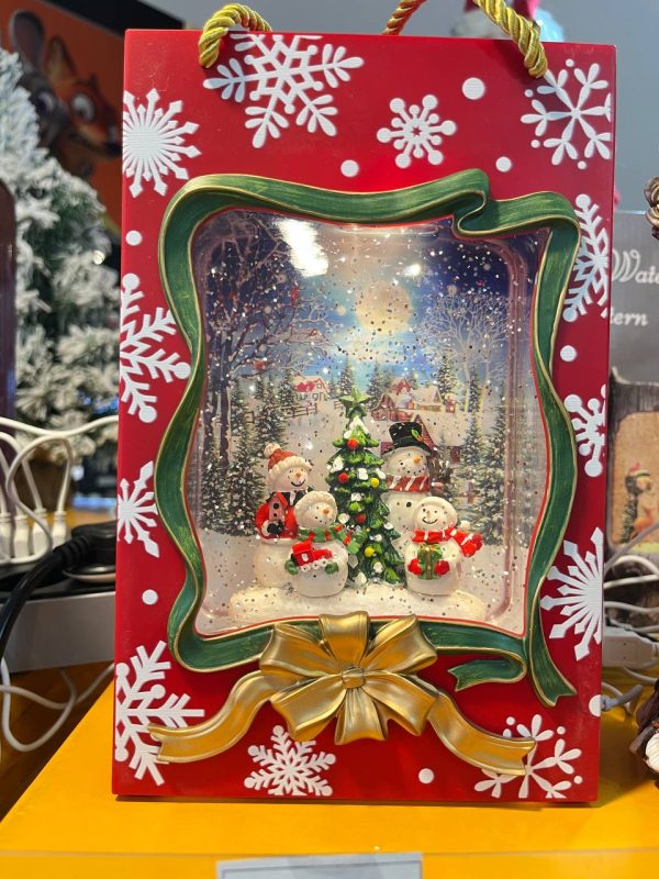 چراغ خواب دکوری طرح باکس هدیه 4535 - Image 1