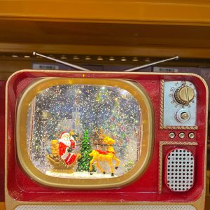 چراغ خواب دکوری طرح تلویزیون قرمز 1271