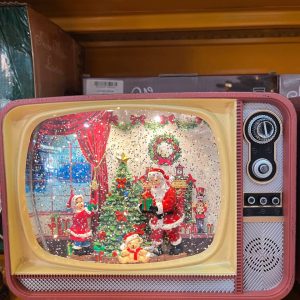 چراغ خواب دکوری طرح تلویزیون طرح چوب سانتا 4518