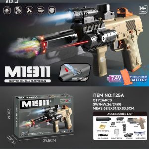 تفنگ شارژی تیر ژله ای 25