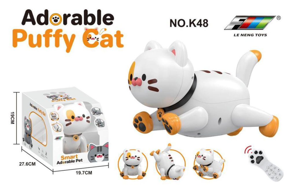 ربات گربه پفی