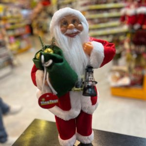 بابانوئل 45 سانت اورجینال طرح فانوس به دست