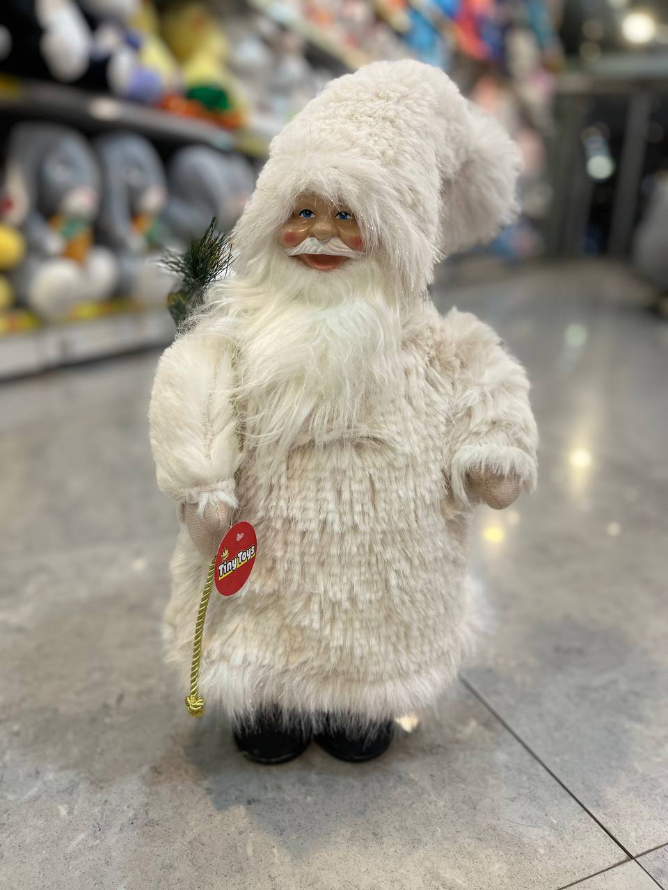 photo_2025-11-26_18-38-22 بابانوئل 45 سانت لباس مخمل 4044 - Image 1