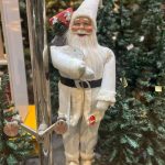 بابانوئل 90 سانت لباس سفید