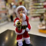 بابانوئل نوازنده 30 سانت (رقصنده) طرح ساکسیفون