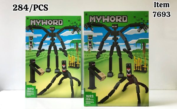 لگو ماینکرافت چهار دست 284 قطعه 7693 - Image 1
