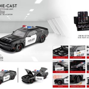 ماشین عقب کش فلزی دوج چلنجر هلکت پلیس 172