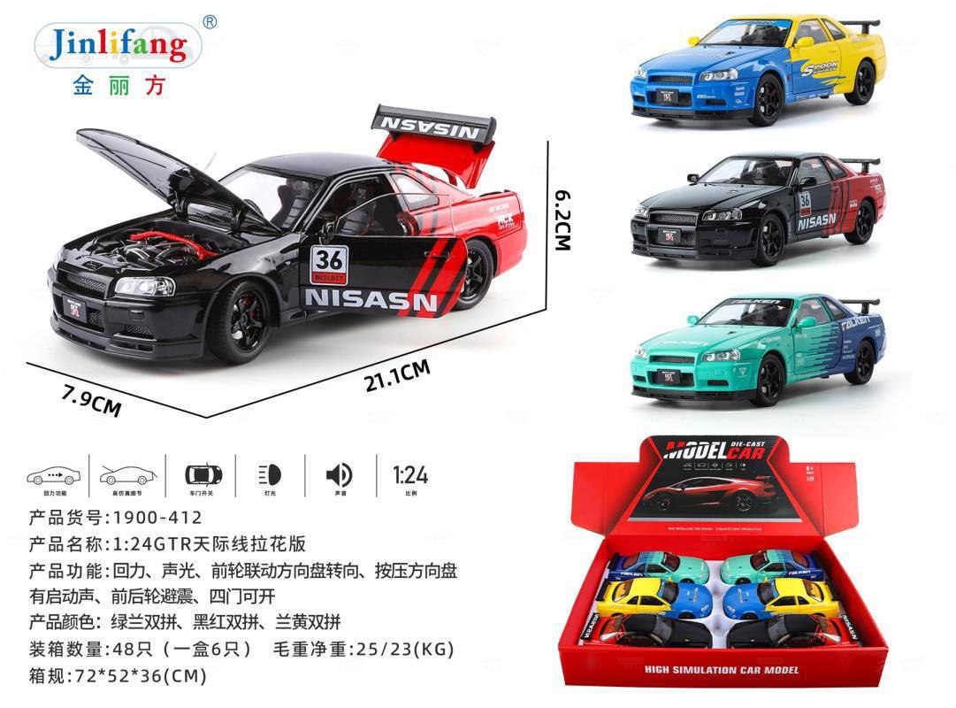 photo_2025-11-30_11-39-51 ماشین عقب کش فلزی نیسان اسکای لاین 1900 - Image 1