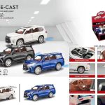 ماشین عقب کش فلزی لکسوس دودزا 125