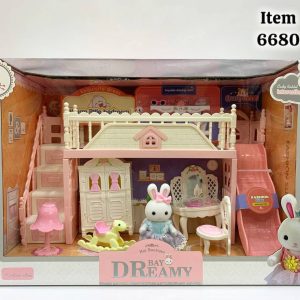 ست خرگوش با اتاق خواب و سرسره6680