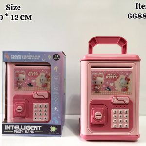 گاو صندوق کیتی موزیکال چراغدار 6688