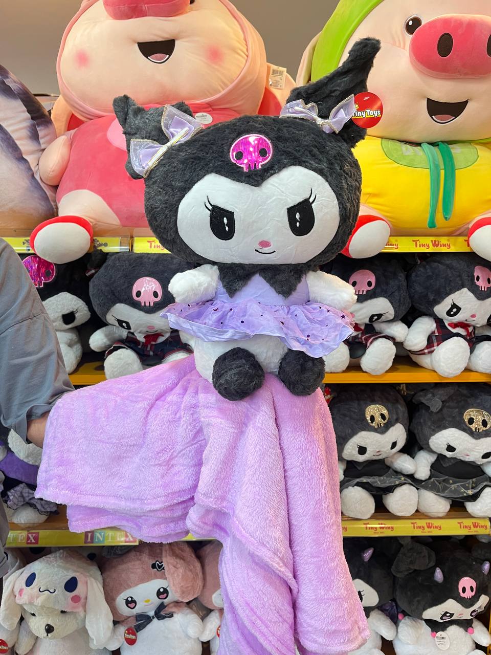 عروسک پتویی کرومی 45 سانت