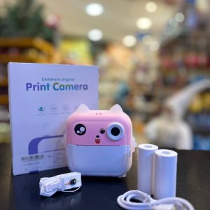 دوربین پرینتردار صورتی 5