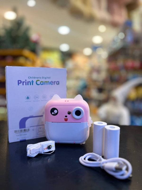 دوربین پرینتردار صورتی 5 - Image 1