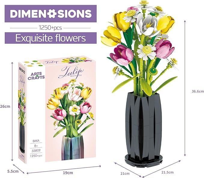 photo_2025-12-06_20-54-27 لگو گل با گلدون 33802 - Image 1