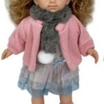 عروسک عطری17اینچ لباس صورتی 1999