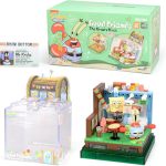 لگو سه بعدی رستوران آقای خرچنگ هولگرام دار نور پردازی دار 0026