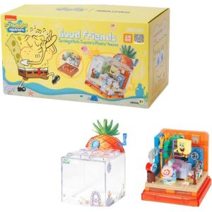 لگو سه بعدی باب اسفنجی هولگرام دار نور پردازی دار 0023