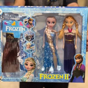 عروسک فروزن همراه با لباس اضافه 8062