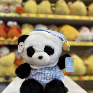 عروسک پاندا با لباس خواب اورجینال برند Duoai
