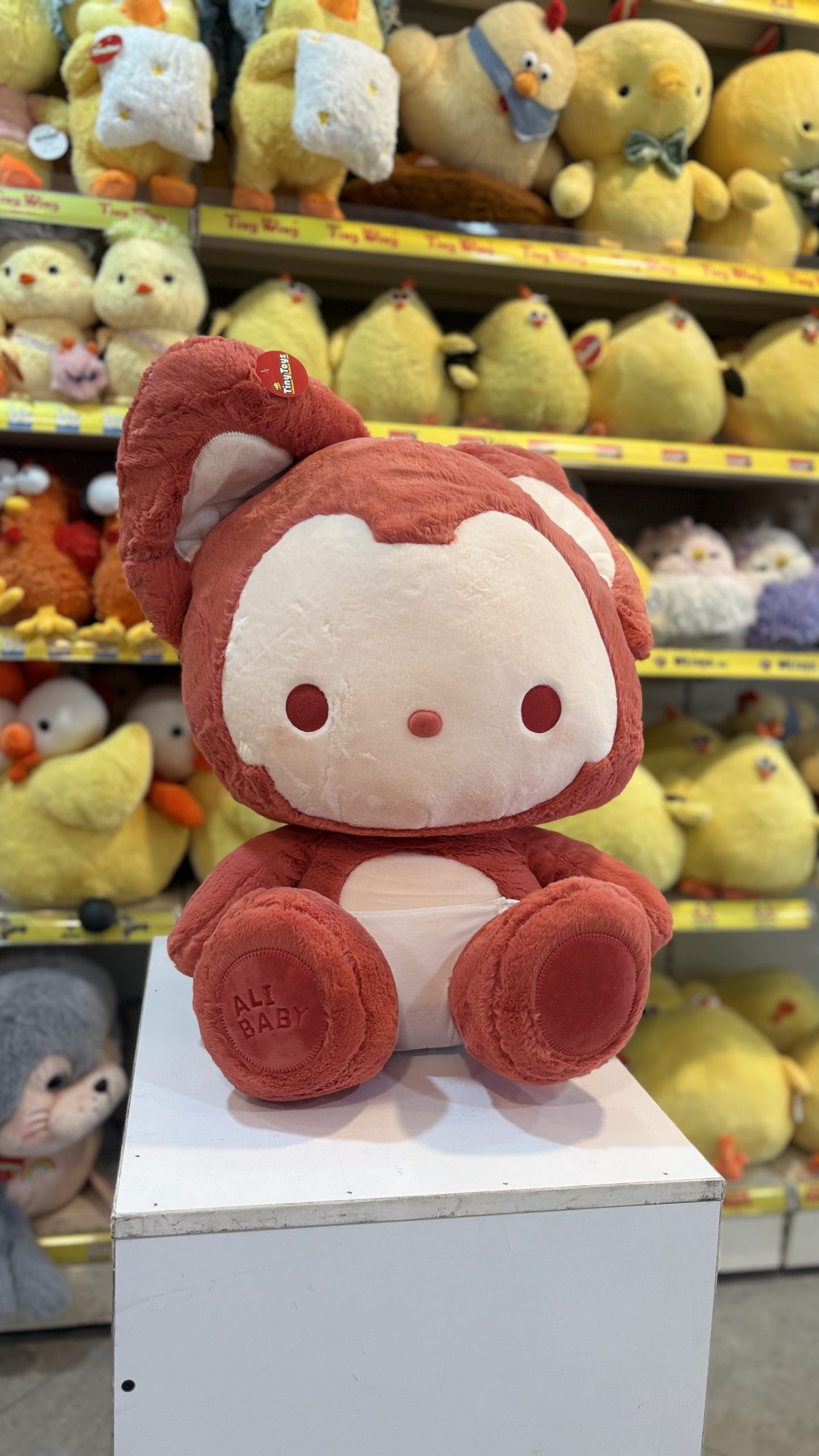 IMG_0135 عروسک خرگوش اورجینال ۸۰ سانت برند Duoai - تصویر 1