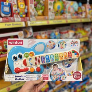 وین فان گیتار لمسی موزیکال آبی (winfun) ۲۳۰۸۰۲