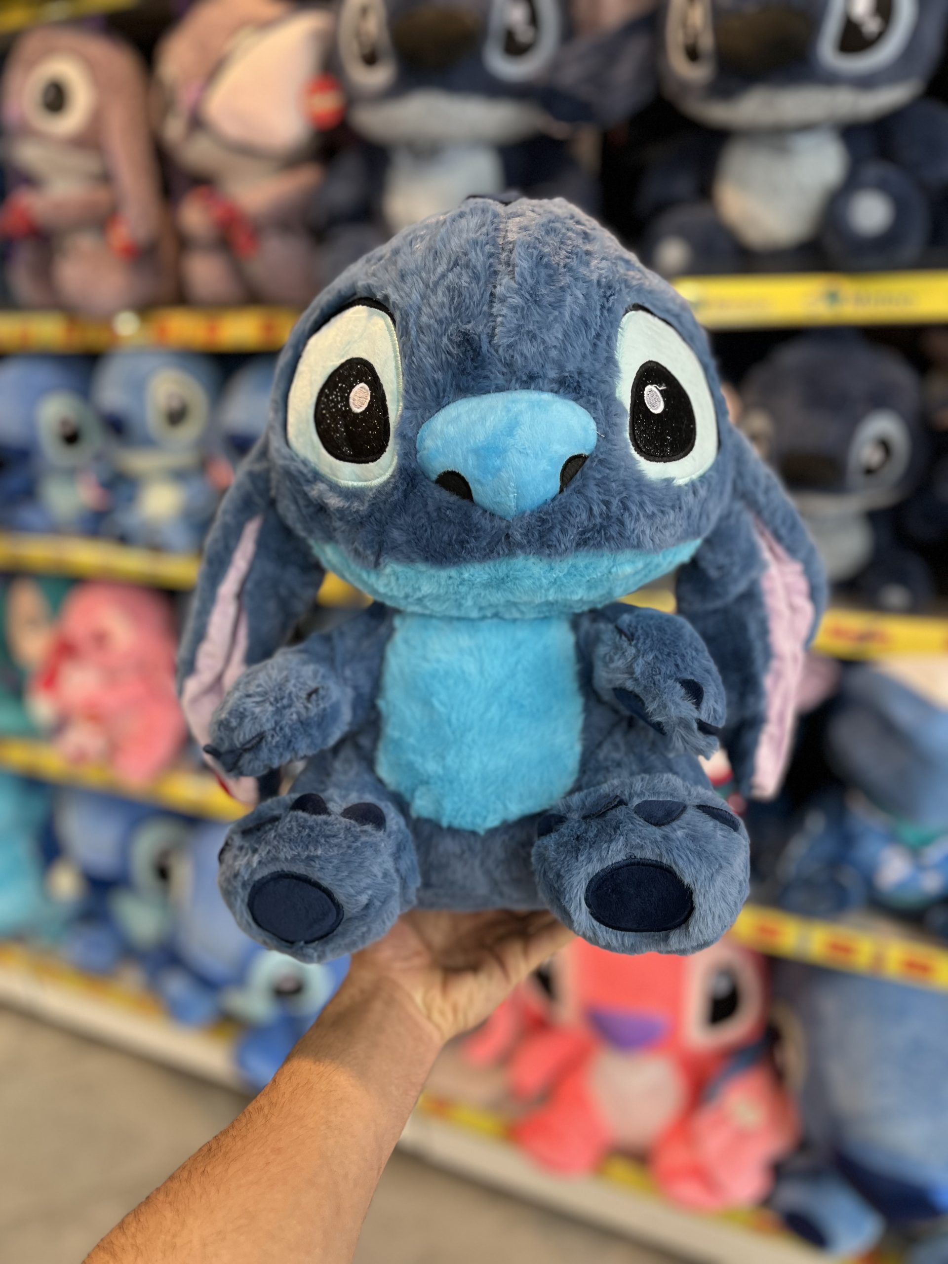 IMG_2825 عروسک استیچ (استیج) اورجینال 45 سانت - تصویر 1