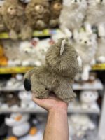 عروسک گربه چهار رنگ قهوه ای - تصویر 2